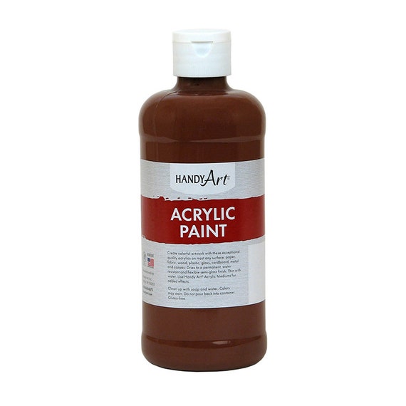 Acrylic Paint, 16 Oz, Shades of Brown, Sienna, Umber, Certified Non Toxic  Acrylic Art Paint 