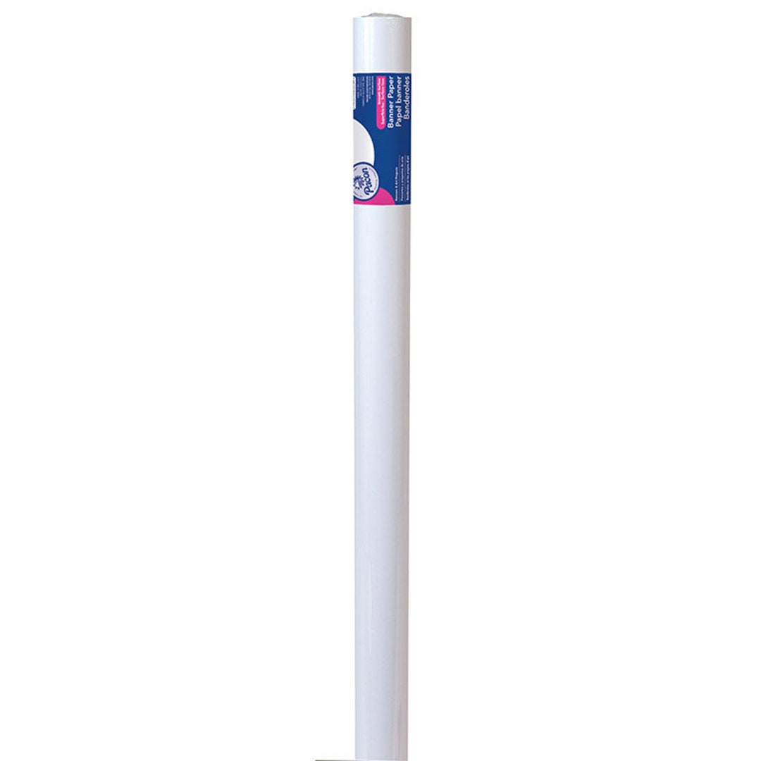 Banner Paper Roll, White Paper Roll, 36