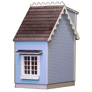 Dollhouse Addition Kit, Imagination House 2-Story Dollhouse Addition Kit