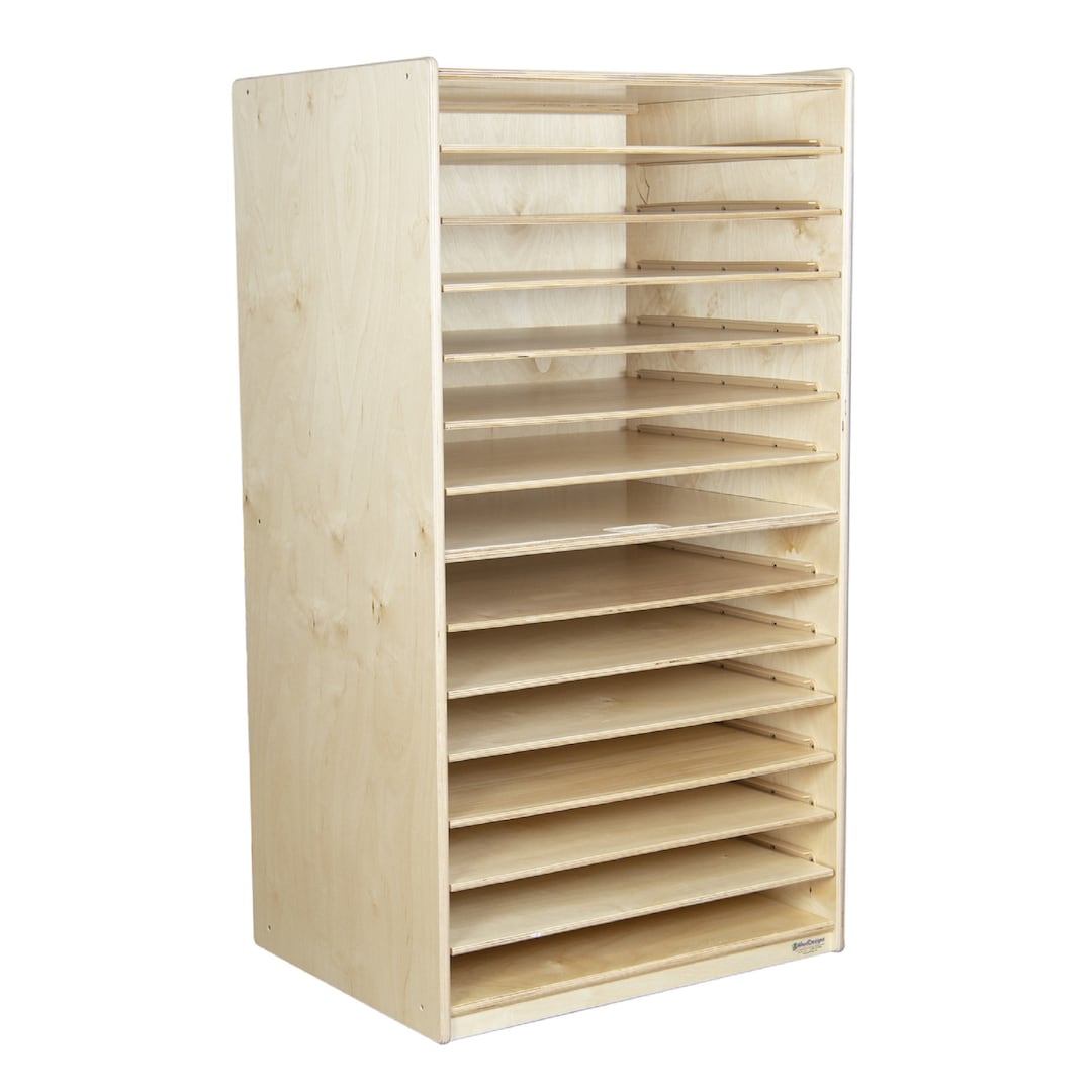 Art Supply Storage Art Supply Organizer Paper Storage Puzzle Storage Etsy
