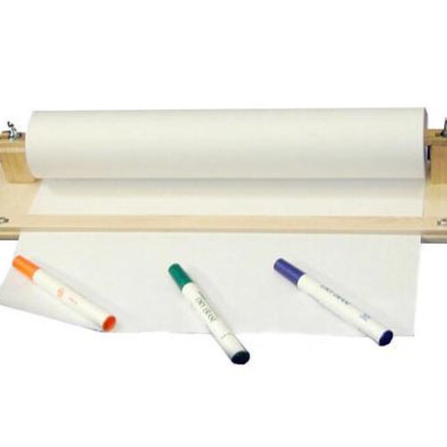 Tabletop Paper Holder With Paper Cutter Table Top Easel Etsy