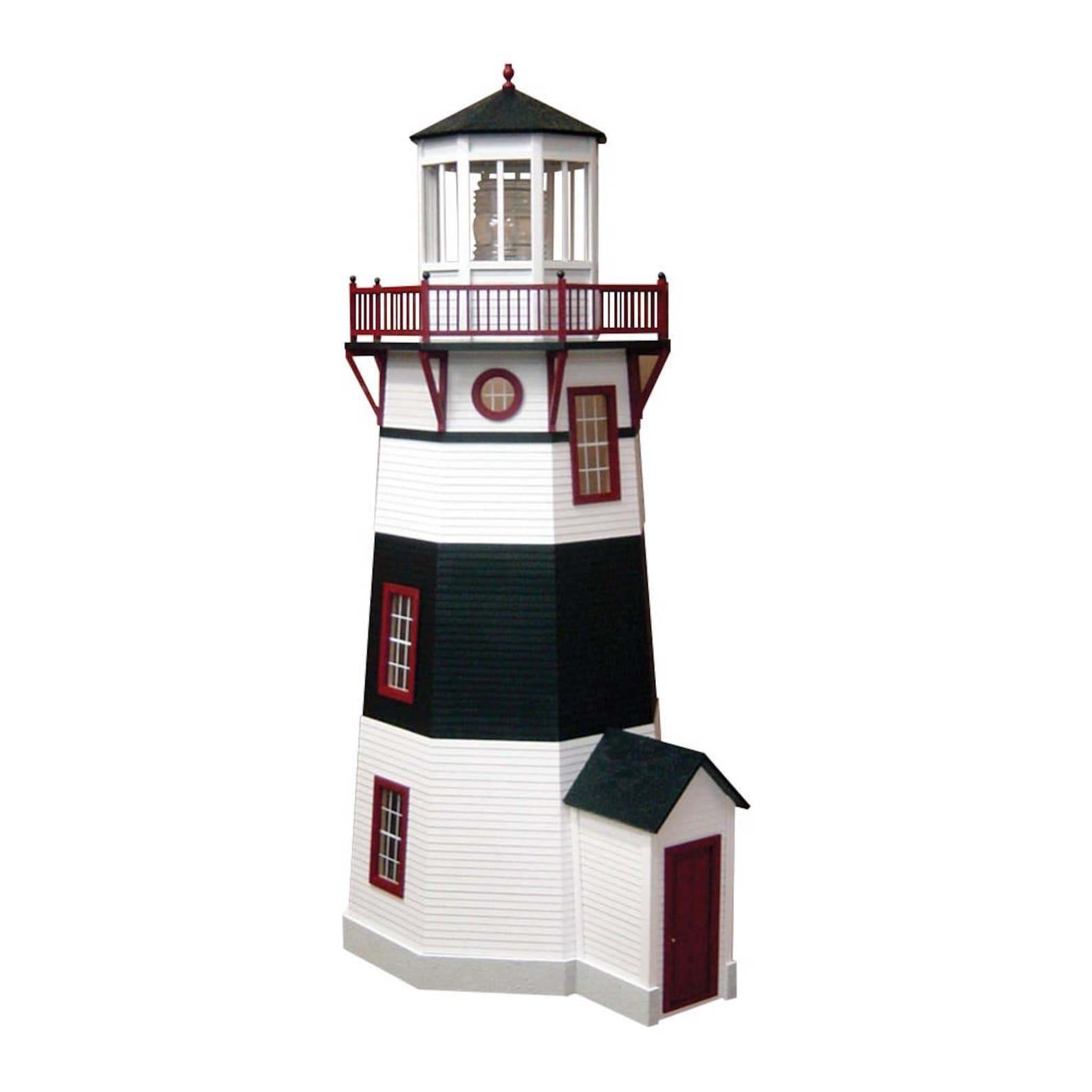 New England Lighthouse Kit, Lighthouse Decor, Wooden Lighthouse - Etsy