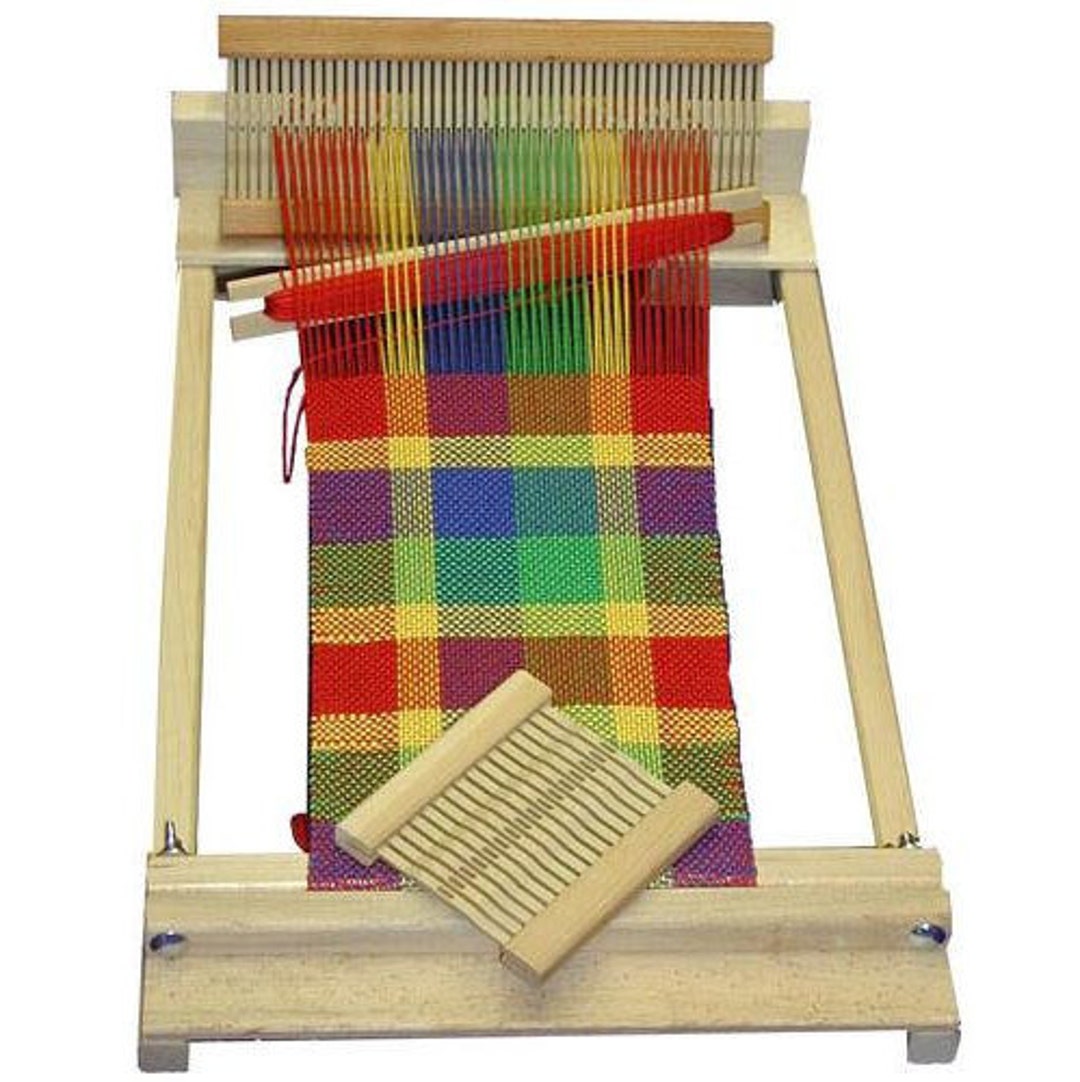 Portable Weaving Wooden Loom Kit for Small Projects Like -  Australia  in 2023