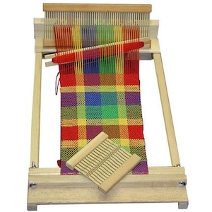 Weaving Loom for Beginners, 10-Inch Weaving Loom Kit