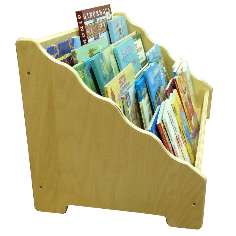 Toddler Bookshelf Book Storage for Kids Book Stand Etsy