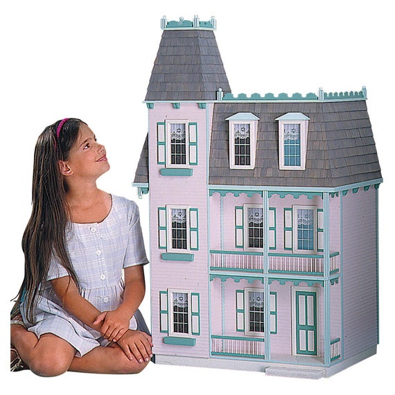 Dollhouse Kit Vermont Farmhouse Jr. Unfinished Dollhouse Kit -  Portugal