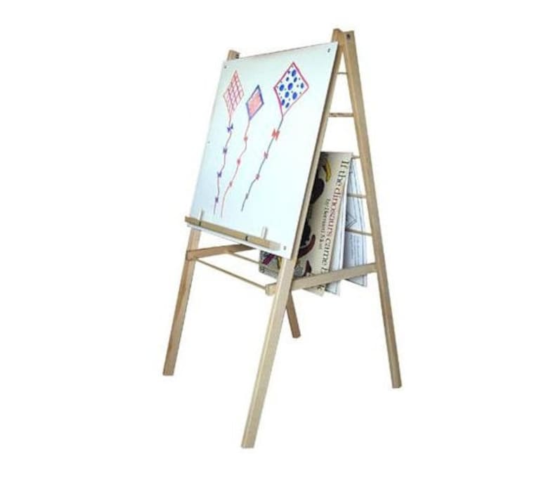 Big Book Art Easel Kids Easel Childrens Easel Wooden Easel Etsy
