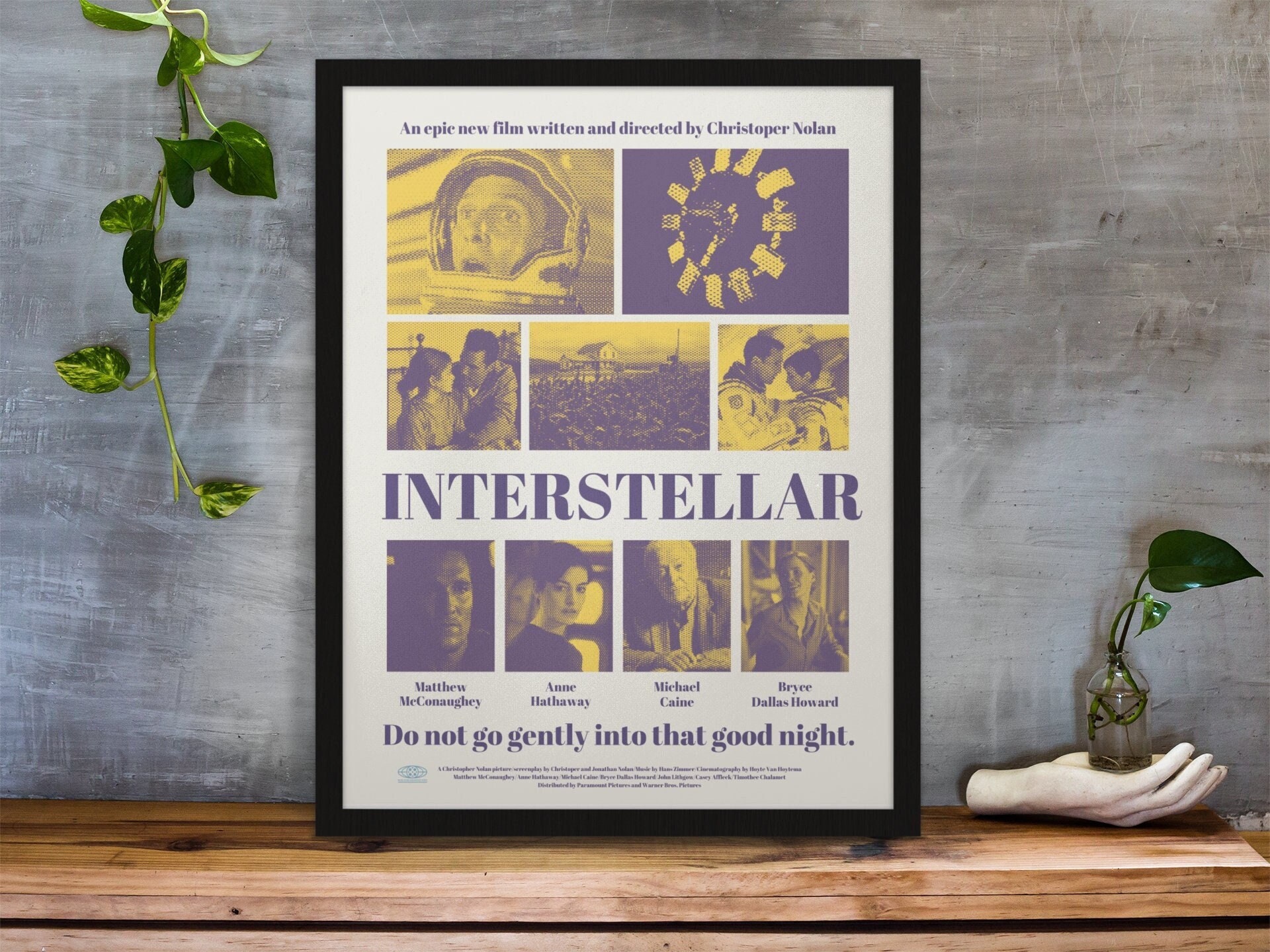 Discover Interstellar Movie Poster  Movie Poster - Wall Art