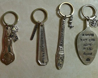 Silver Plated Key Chain - Custom