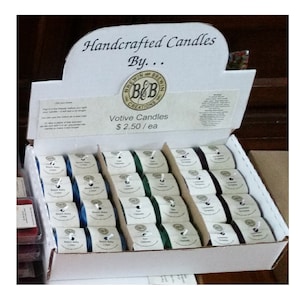 Handmade Votive Candles
