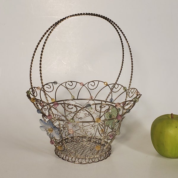 Metal Easter Basket Etsy