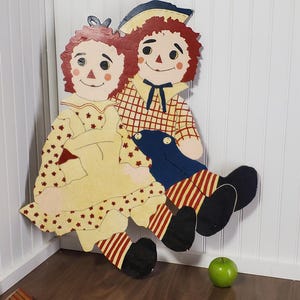 Raggedy Ann and Andy Wall Art - Etsy