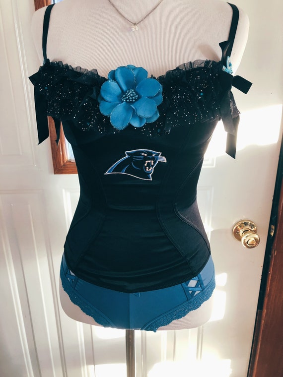 Sexy Carolina Panthers 34B NWT Victorias Secret Camisole and Small NWT Blue  VS Panties Set -  Canada