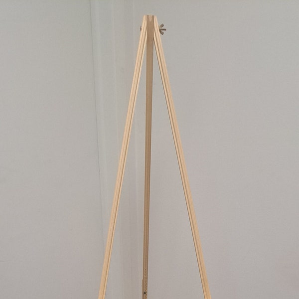 66'' Wooden Floor Easel for Art, Wedding Sign and more!