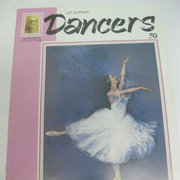 Neues Leonardo Collection Kunstbuch Let Us Paint Dancers #30 -Learn to Draw and Paint by Vinciana