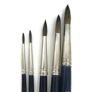 Artist Brushes for Watercolour KAGALOVSKA by Da Vinci Black