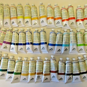 Lot 46 Ferrario Oil Master Artist Künstlerqualität Ölfarbe 60ml Tubes Plus Gratis Bonus Ferrario Bag -Made in Italy