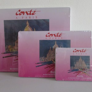 Ensemble de crayons pastel Conte A Paris --- Veuillez choisir votre modèle Fabriqué en France