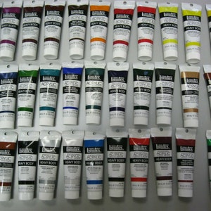 Liquitex Heavy Body Acrylic Professional Quality 59ml Choose Y Colour Part  1 