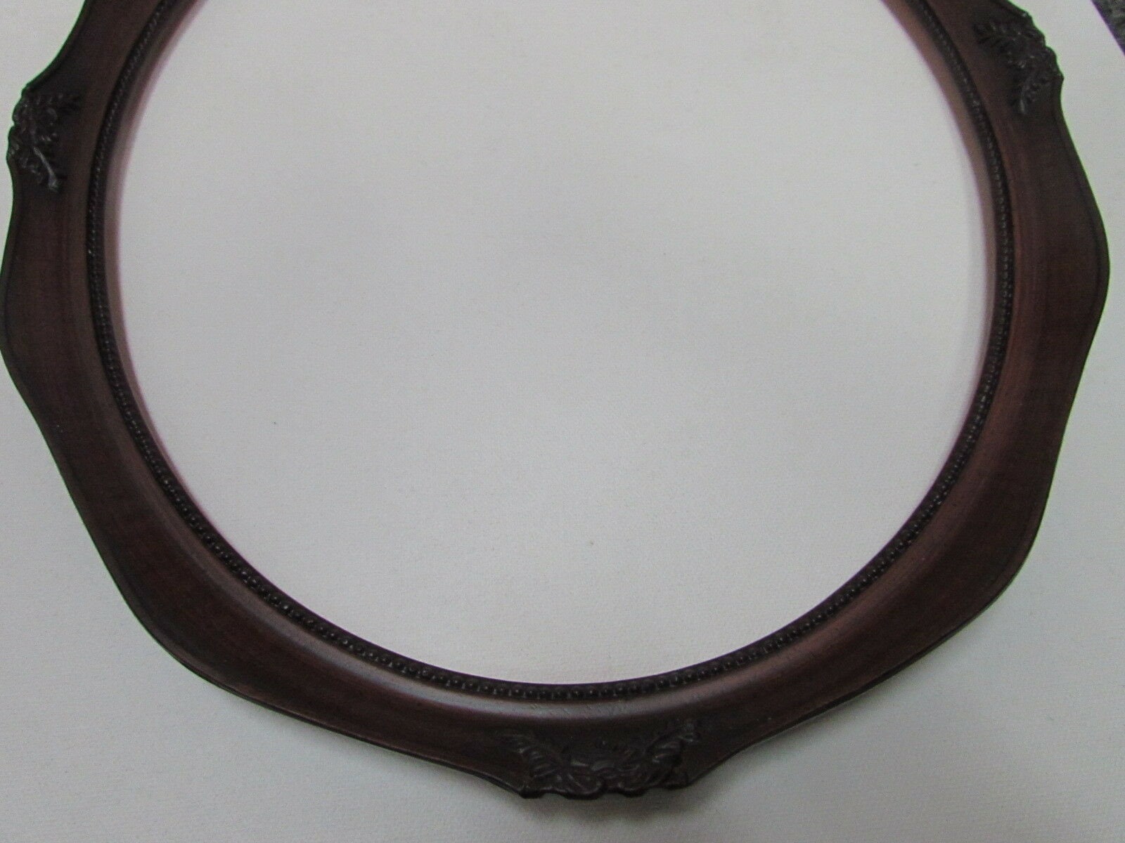 Wooden Brown Oval Picture Frame 11x14 '' Inches Model Etsy