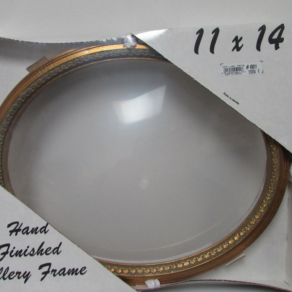 Oval Gold Frame Etsy