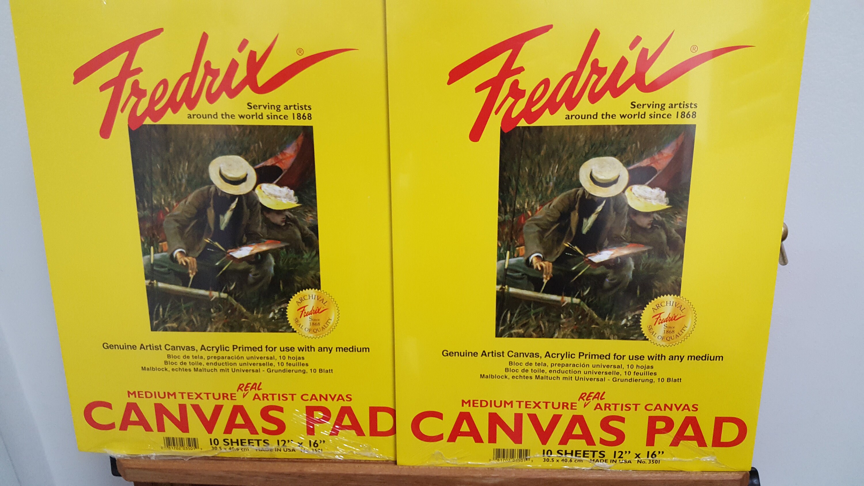 Fredrix Canvas Pads
