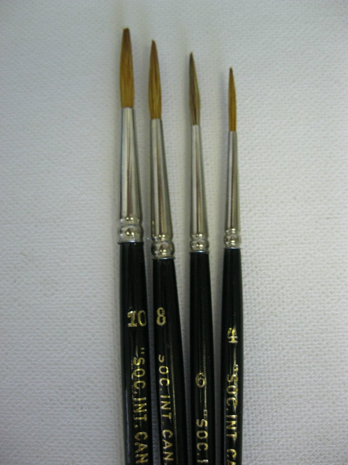 Da Vinci Paintbrush, Paint Brushes Series 1865, Size 6, Filbert Light Ox  Hair Oil and Acrylic Paint Brush. Watercolor, Gouache, Illustration 