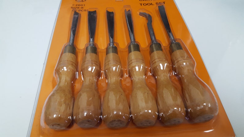 6pcs Carving Tools Size 8'' Brand-New image 3