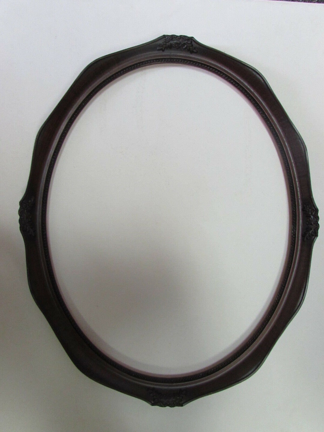 Wooden Brown Oval Picture Frame 11x14 '' Inches Model JD13 Etsy