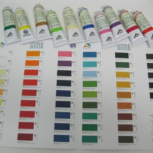 Artist Oil Paint 60ml Ferrario Oil Master Premium Italian Paint Choose Colour image 2