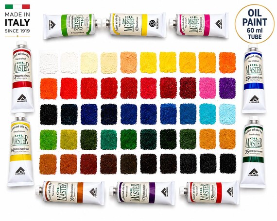 Artist Oil Paint 60ml  Ferrario Oil Master  Premium Italian Paint Choose Colour