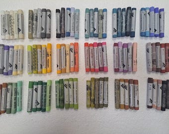 90 pcs Ferrario Extrafine Artist Qaulity soft Pastels Set full stick -(Made in Italy)