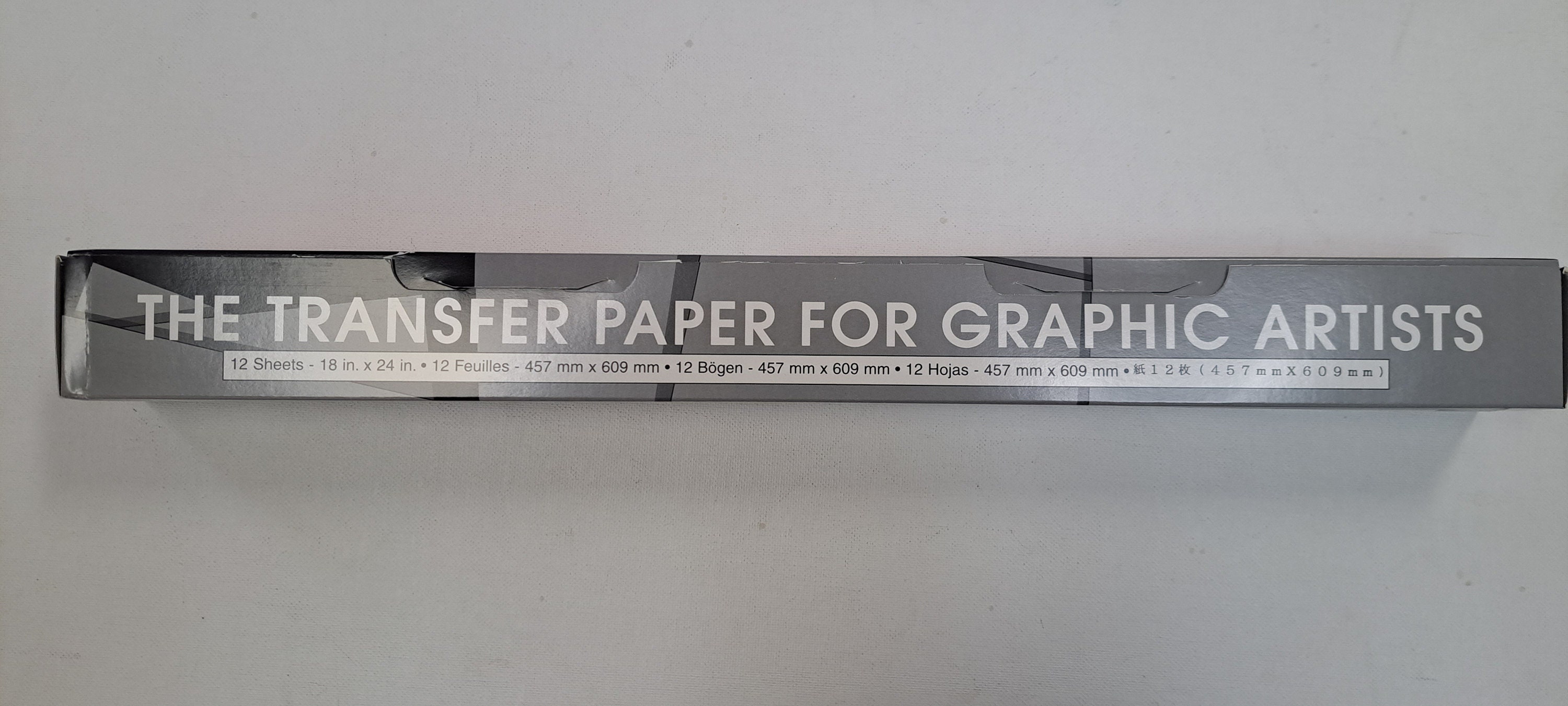 Graphite Transfer Paper White 18x24 2 Sheets