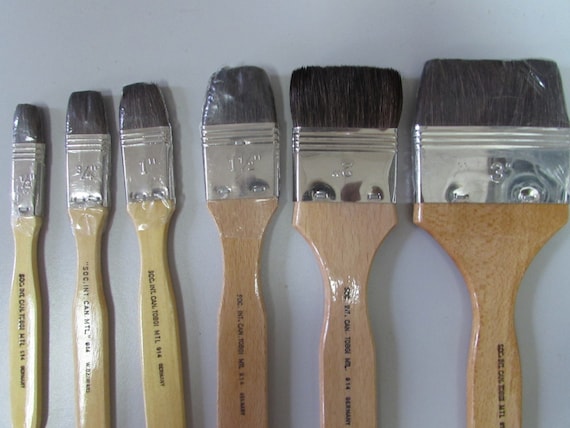 Artist High Quality Varnish Mottler Brush 6-SIZES to Choose From