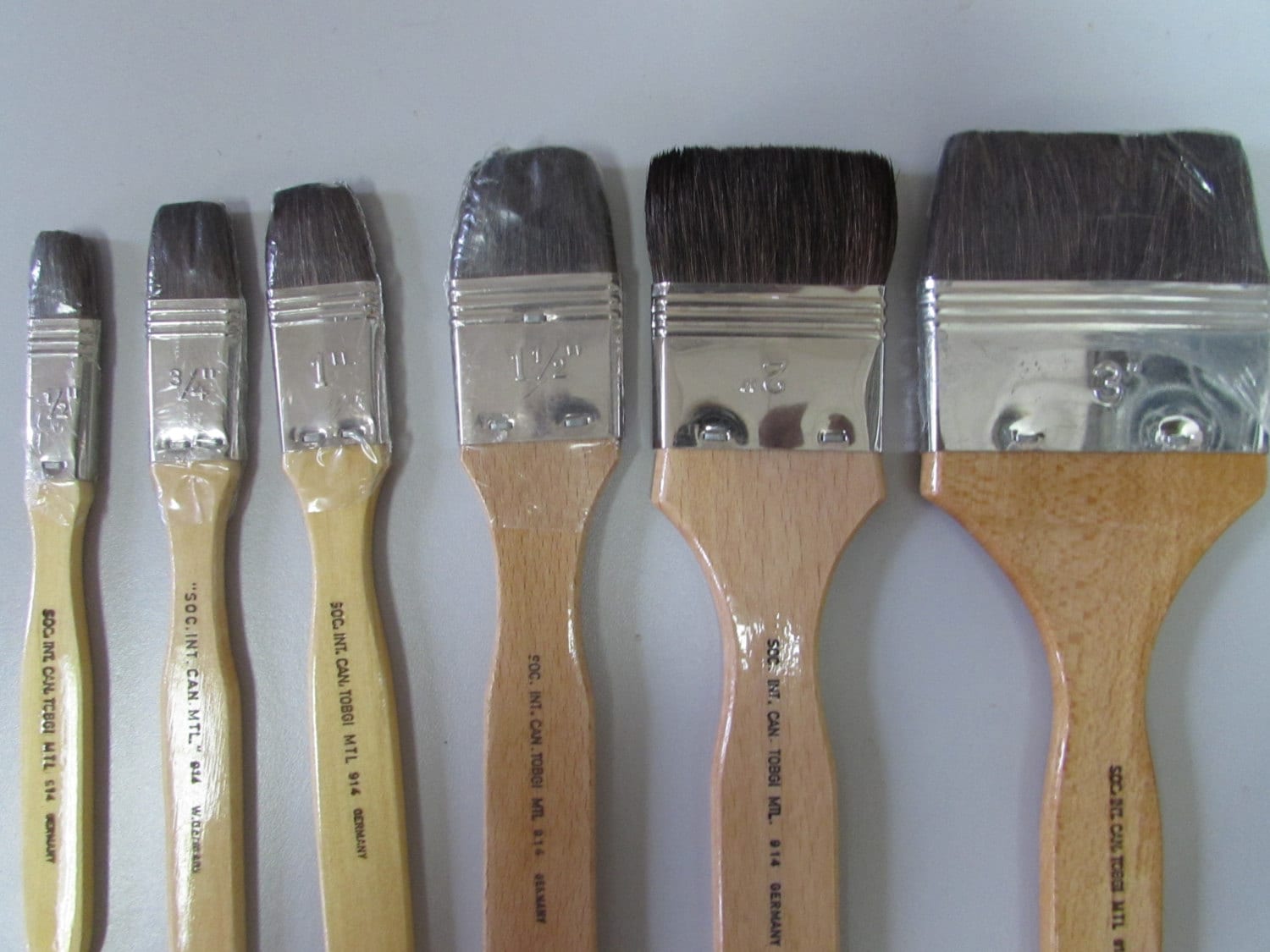 Artist High Quality Varnish Mottler Brush 6-SIZES to Choose From 