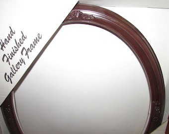 Vintage 16x 20'' Brown Gallery Oval Picture Frame  Brand New model 452