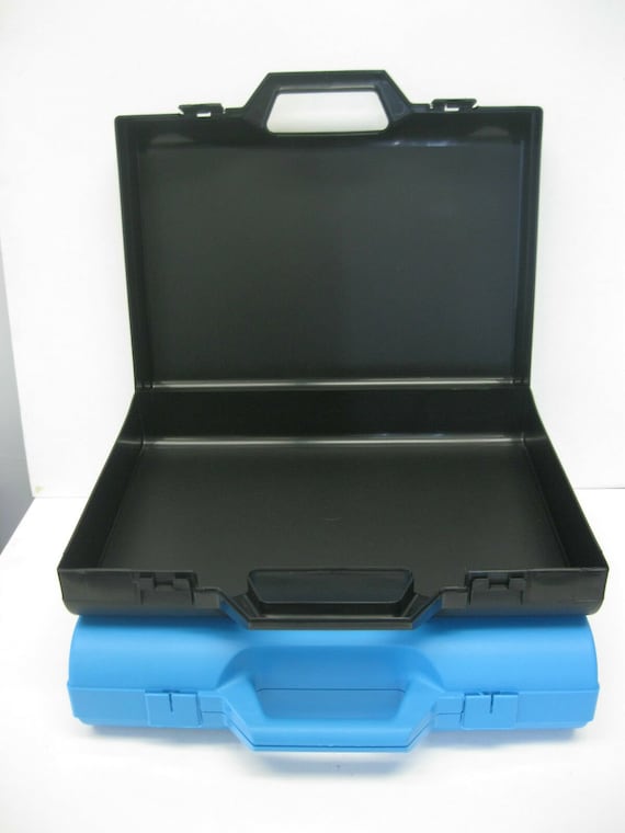 Plastic Carrying artist Case briefcase storage Box Please Choose Your Color  RED-BLUE-BLACK-170/40 