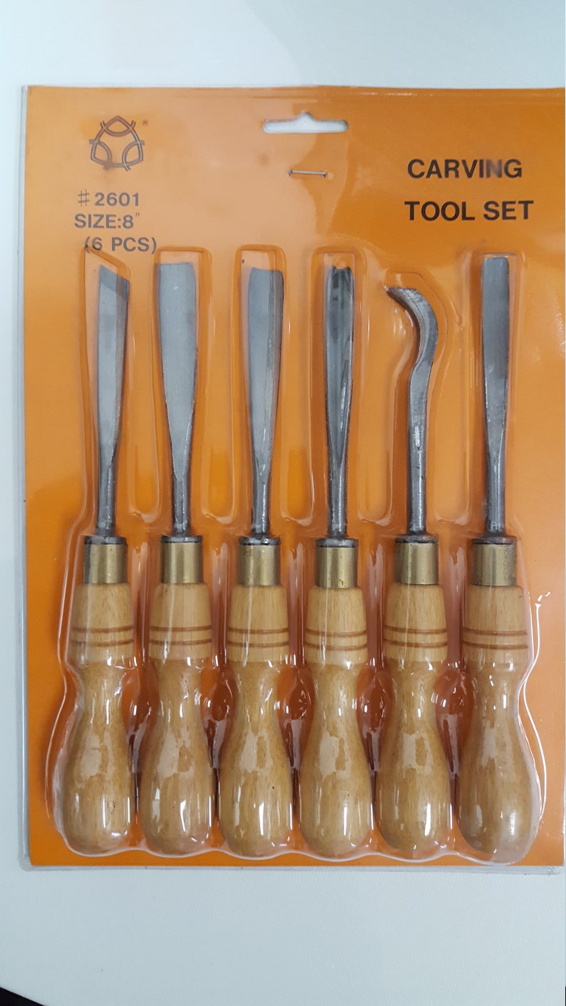 6pcs Carving Tools Size 8'' Brand-New image 1