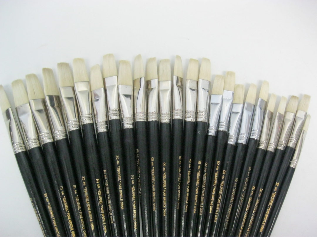 Bristle Filbert Artist Paint Brushes Wooden Handle Oil Painting Brush -  China Paint Brush, Oil Painting Brush