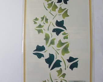 Jocelyn Kerr Stencil ''Ivy Border"  ---20x39cm Made in Italy