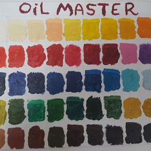 Artist Oil Paint 60ml Ferrario Oil Master Premium Italian Paint Choose Colour image 4
