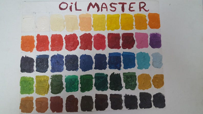 Artist Oil Paint 60ml Ferrario Oil Master Premium Italian Paint Choose Colour image 4