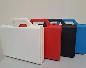 Plastic Carrying artist Case briefcase storage Box Please Choose Your Color  RED-BLUE-BLACK-170/40 