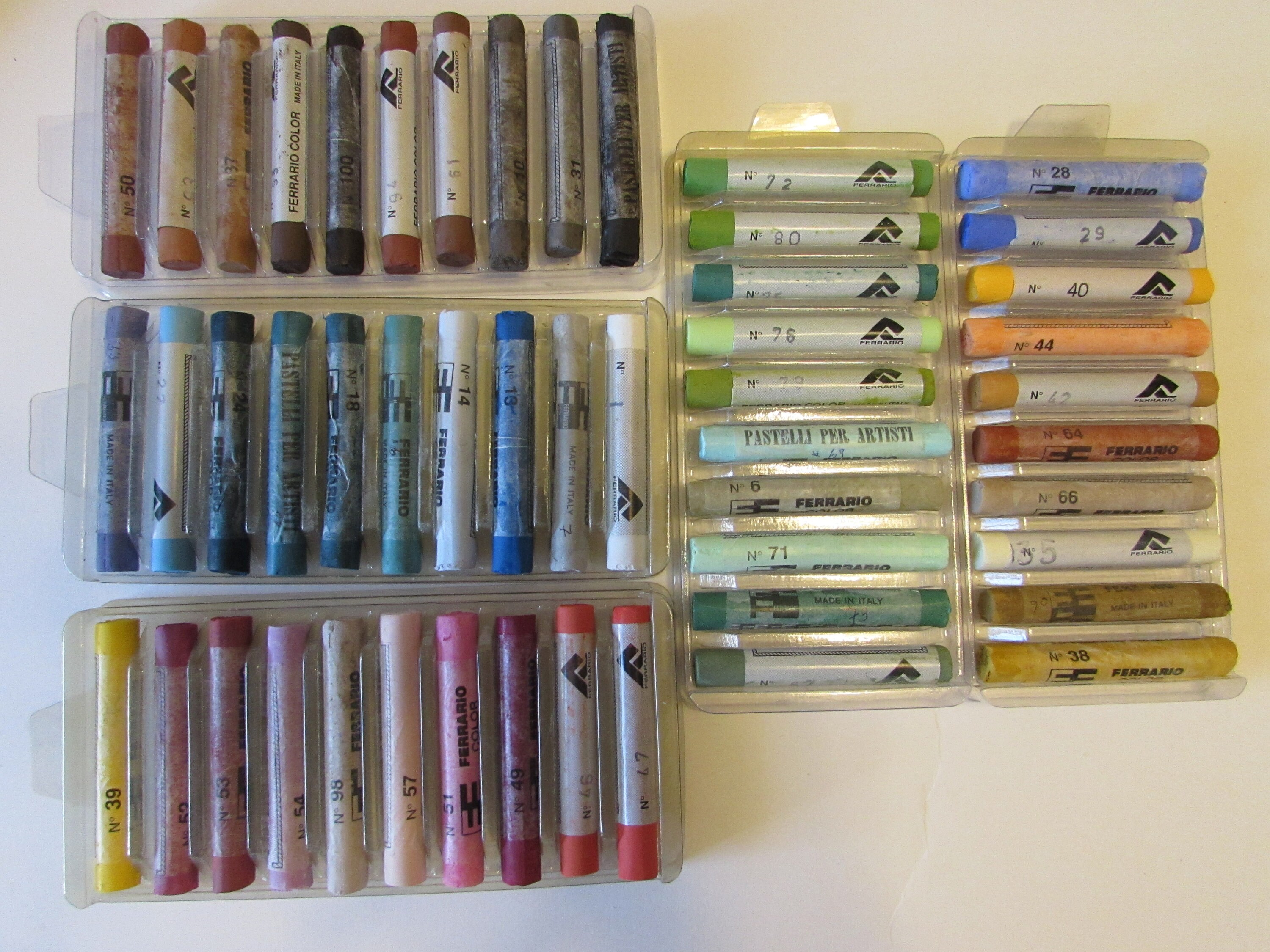 Lefranc Pastels - Etsy