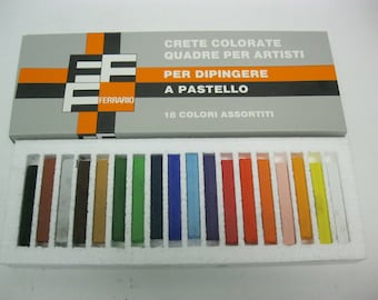 Mamut Handmade Soft Pastel Set Nº11, Soft Pastels for Artists. 14 Selected  Soft Pastel Colours. 