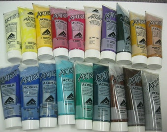 Ferrario ARTIST ACRILIC Professional Artist Quality 250ml Ch /Y/ Colour (Italy)