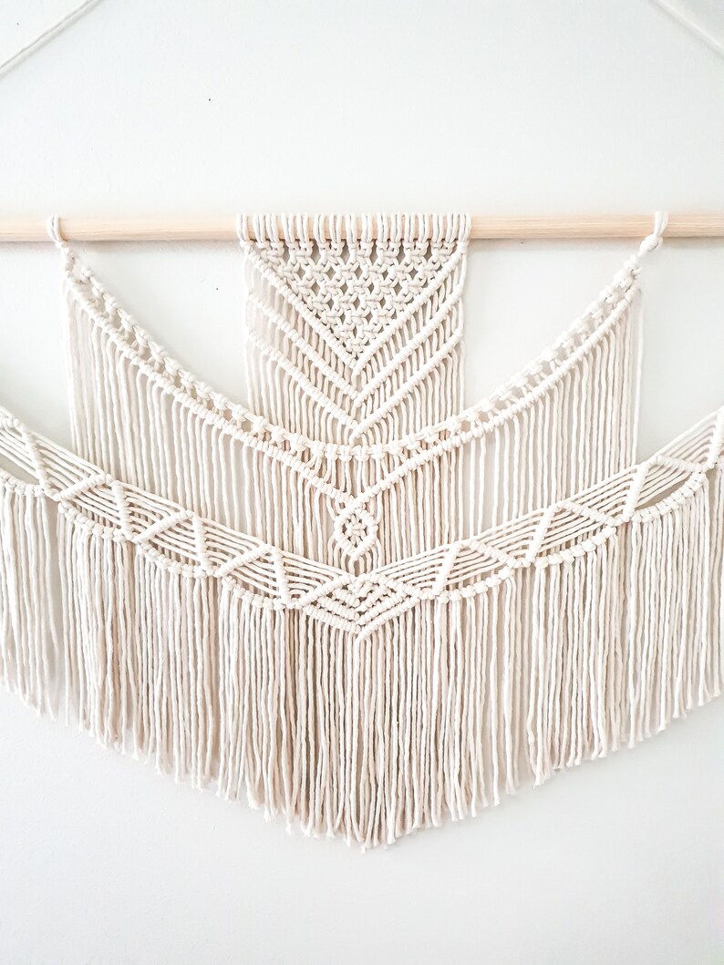 Extra Large Macrame Wall Hanging 5 Size Options Macrame Wall Etsy