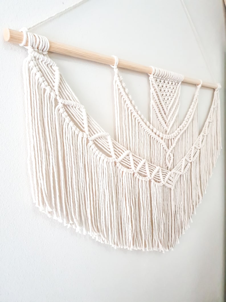 Extra Large Macrame Wall Hanging 5 Size Options Macrame Wall Etsy