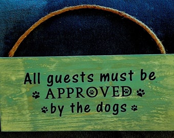 Cute Whimsical pet sign!