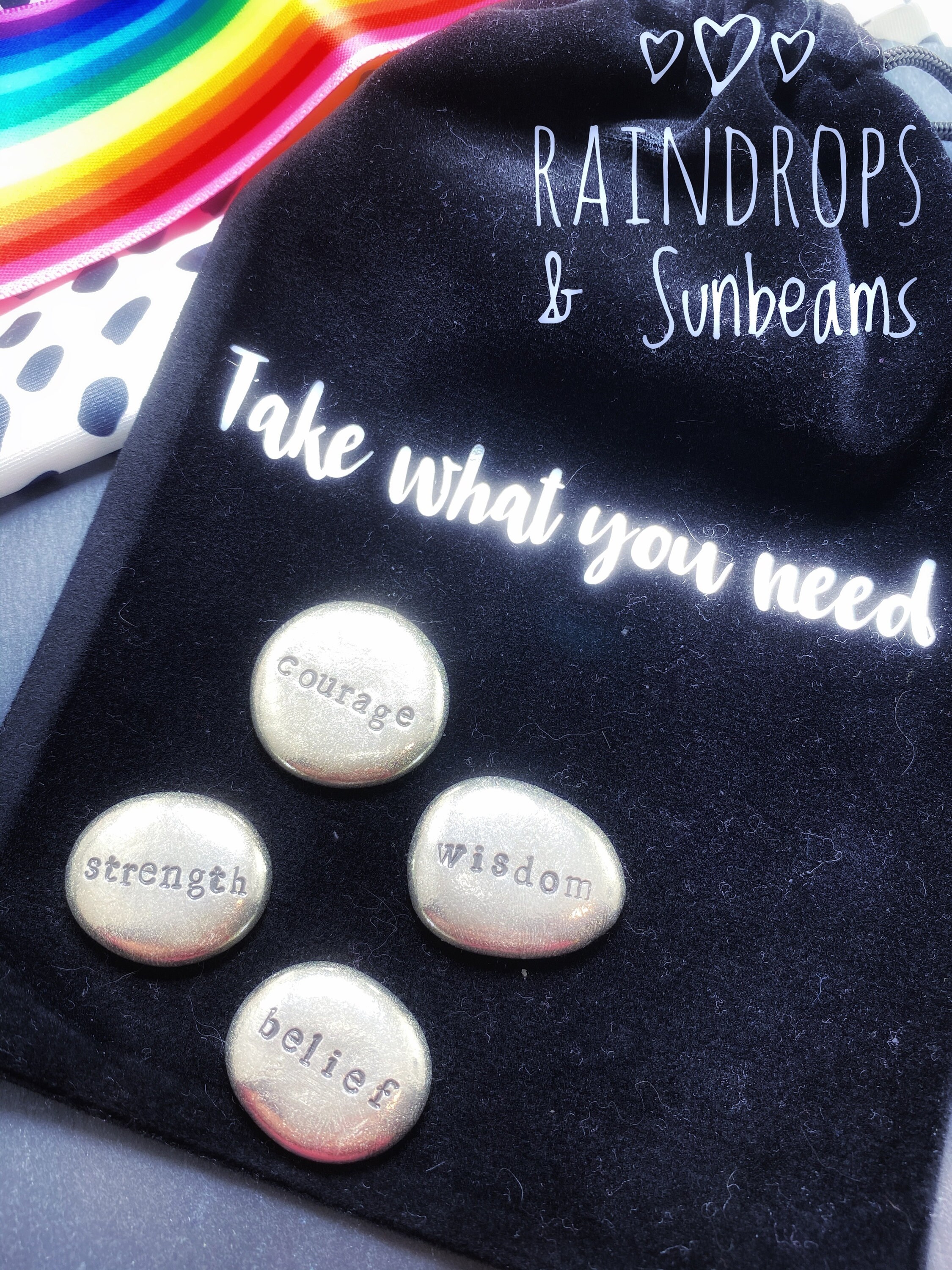 Take What You Need Pocket Tokens | Etsy